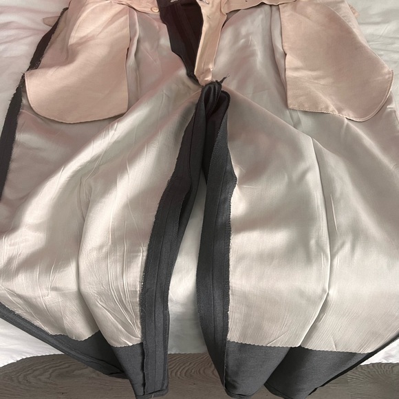 GIVENCHY MONSIEUR MENS DRESS PANTS- GREY- VINTAGE SIZE 38R - Picture 7 of 8